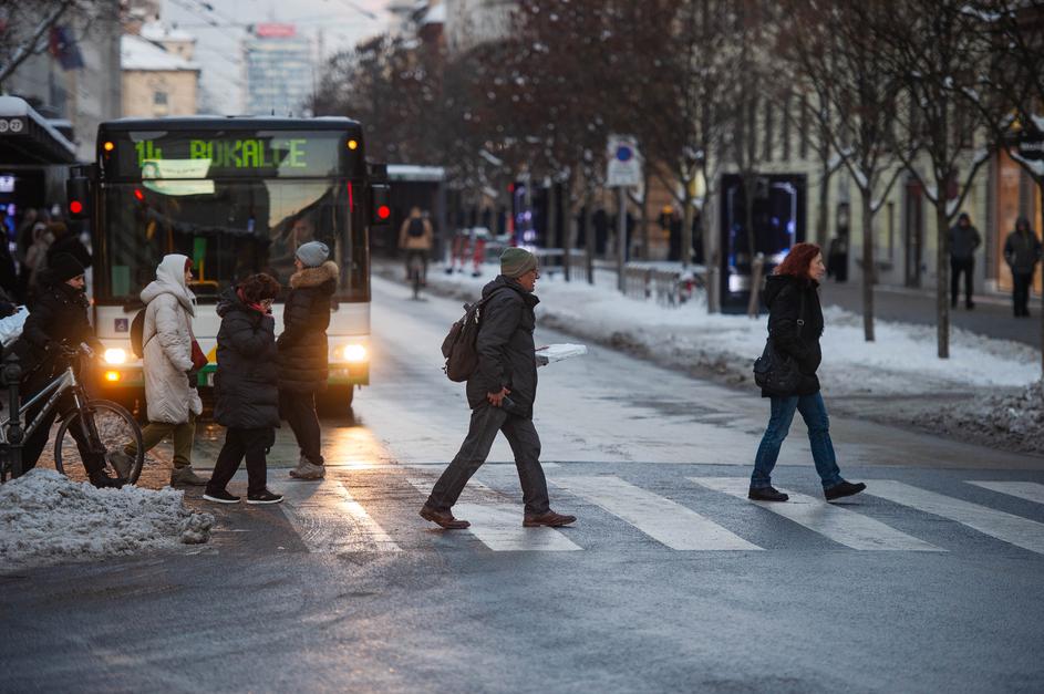 Zima v Ljubljani