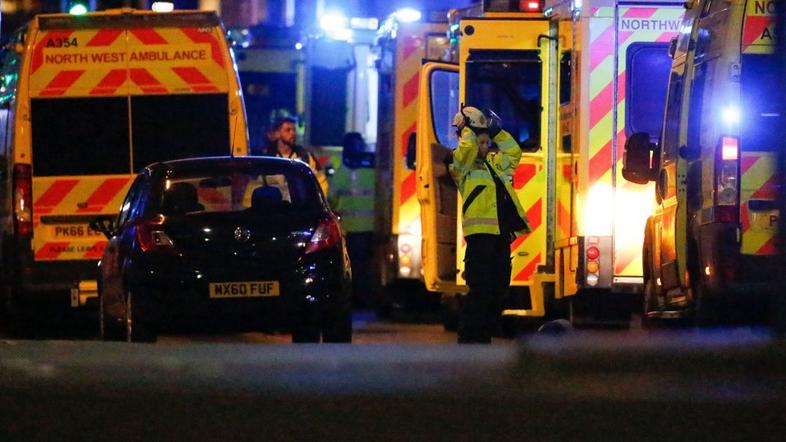 Eksplozija v Manchestru