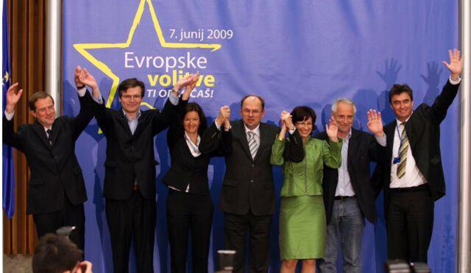 Novi evropski poslanci.