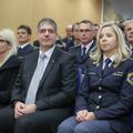 Minister za notranje zadeve Boštjan Poklukar in generalna direktorica policije Tatjana Bobnar