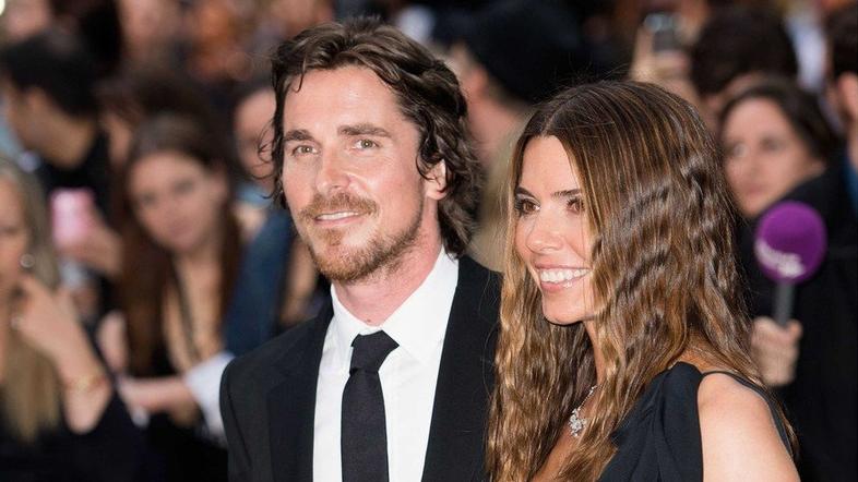 Christian Bale z ženo Sandro