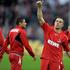 Lukas Podolski zmaga veselje proslavljanje slavje proslava