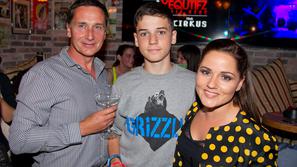 Katarina Mala s partnerjem in njegovim sinom