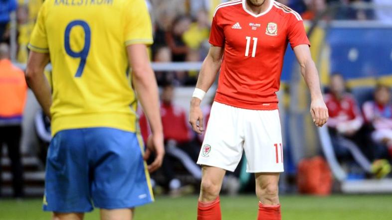 Gareth Bale Švedska Wales