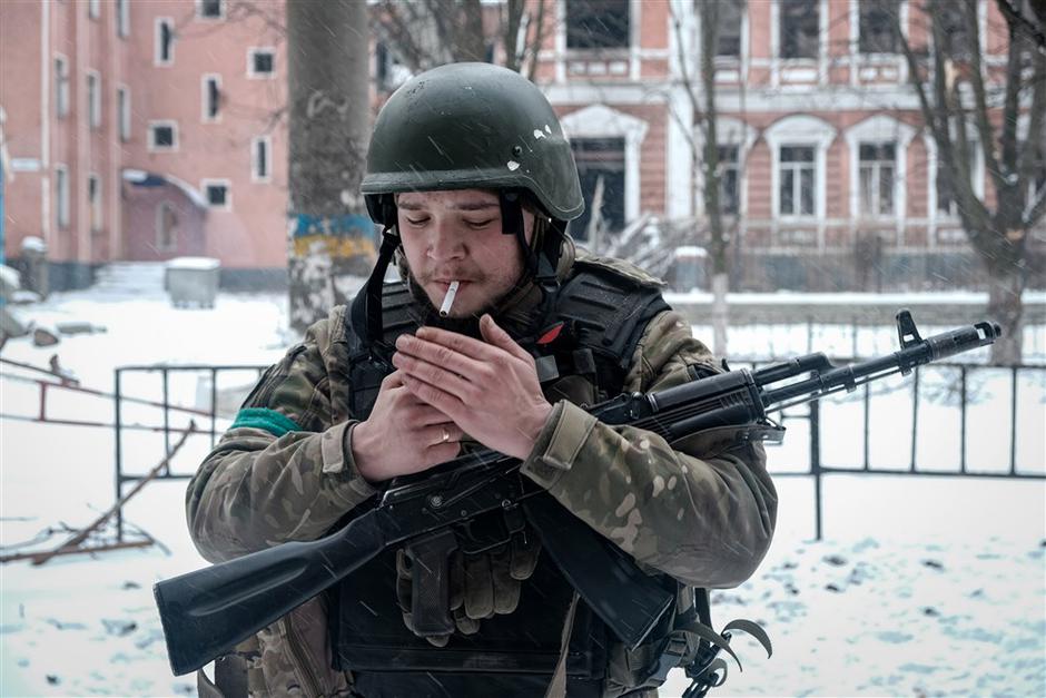 Vojna v Ukrajini Bahmut | Avtor: epa