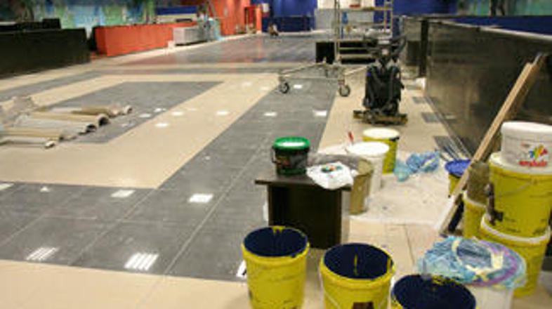 Prostoru, kjer bodo odprli novo diskoteko je bil pred tem prostor za bovling.