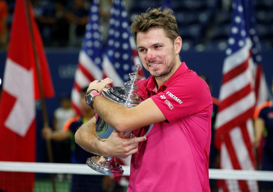 OP ZDA (finale) Đoković Wawrinka