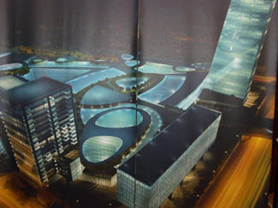 Na strehi potniškega centra Emonika nameravajo narediti park.