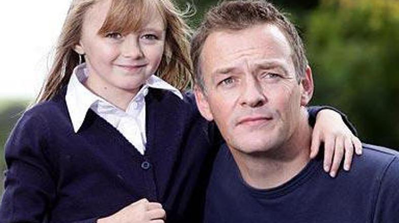 Jon Hazelhurst in osemletna Lauren