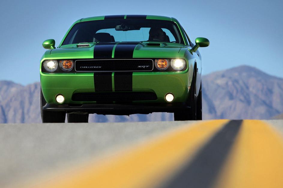 Dodge Challenger Green with Envy