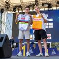 Domen Prevc in Tadej Pogačar