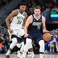 Luka Dončić in Giannis Antetokounmpo