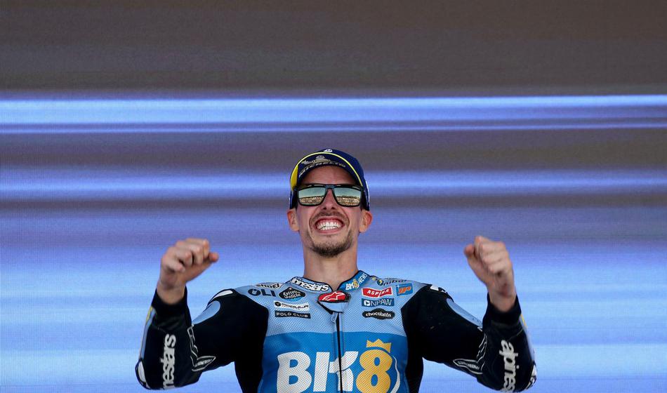 Alex Marquez zmagovalec Jereza, Marc Marquez končal v pesku
