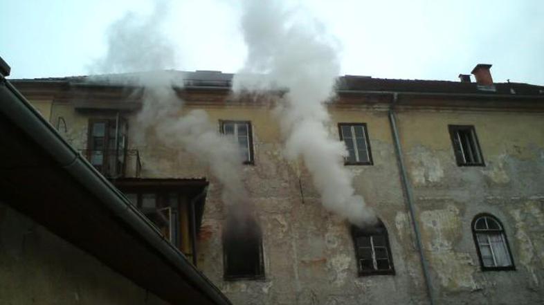 Vnela se je žimnica, požar pravočasno pogasili. (Foto: Žurnal24)
