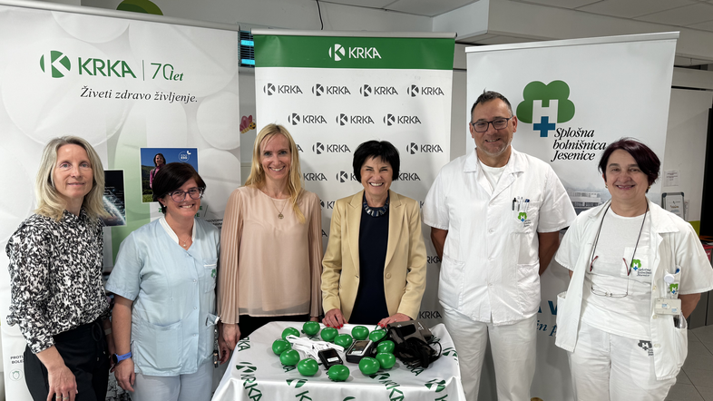 Donacija Krke Splošni bolnišnici Jesenice