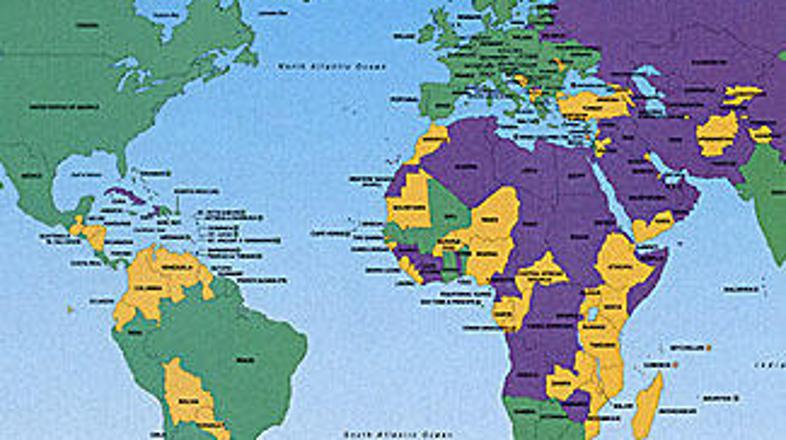 Leta 2007 je bilo v svetu 47 odstotkov oziroma skupaj 90 svobodnih držav, prav t