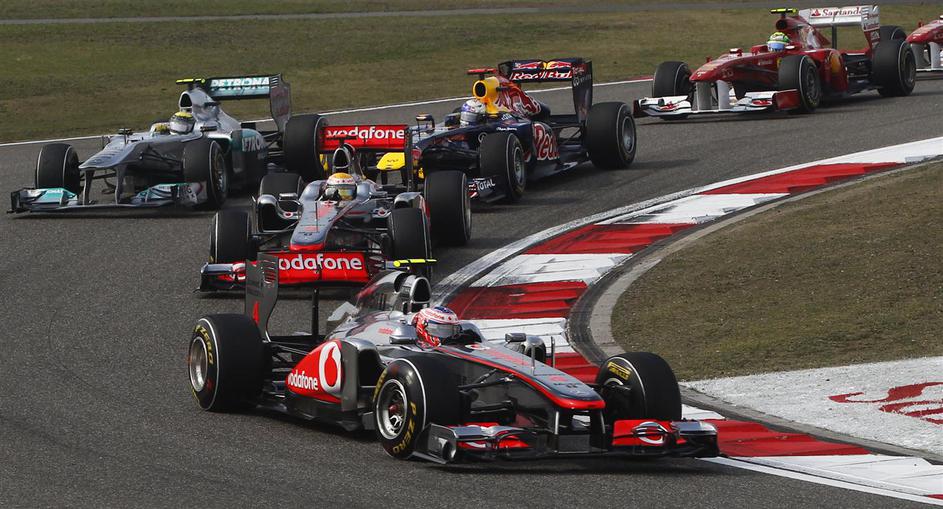 Start in prvi zavoji VN Kitajske