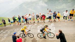 Geraint Thomas in Primož Roglič
