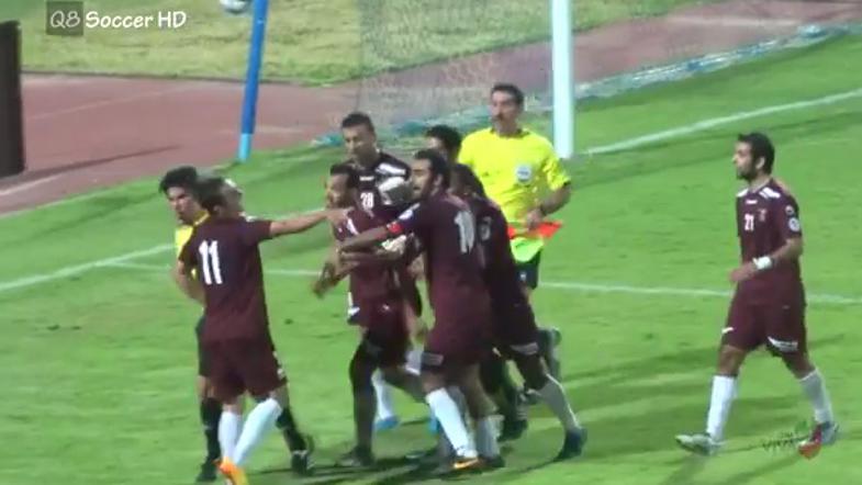 Al Nasar Al Arabi sodnik nokavt