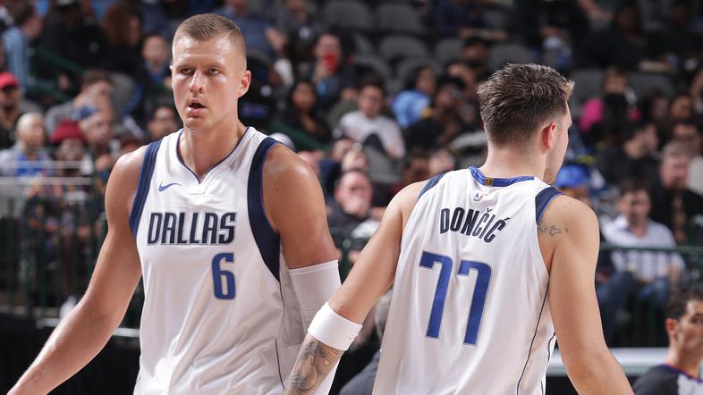 Kristaps Porzingis Luka Dončić