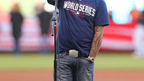 Aaron Lewis World Series MLB SF giants KC Royals himna