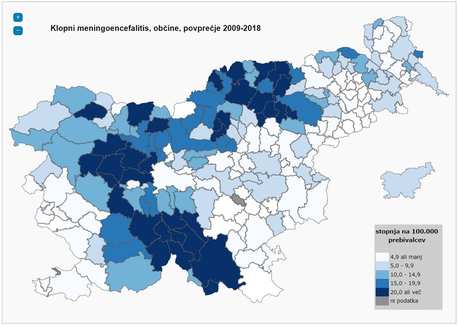Klopni meningoencefalitis | Avtor: NIJZ