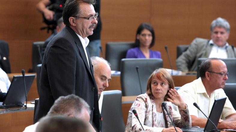 slovenija 11.07.2011 Joze Tanko, Rudolf Petan, Alenka Jeraj, prvi dan rednega ju