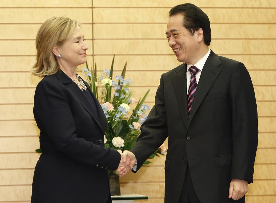 Hillary Clinton Naoto Kan | Avtor: Žurnal24 main