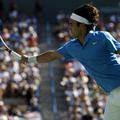 Roger Federer je bil s svojo igro zadovoljen.