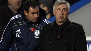 Carloe Ancelotti med tekmo ni mogel razumeti, kaj se dogaja. (Foto: Reuters)