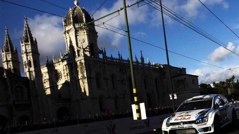 Ogier reli rally WRC po Portugalski Portugalskem Volkswagen