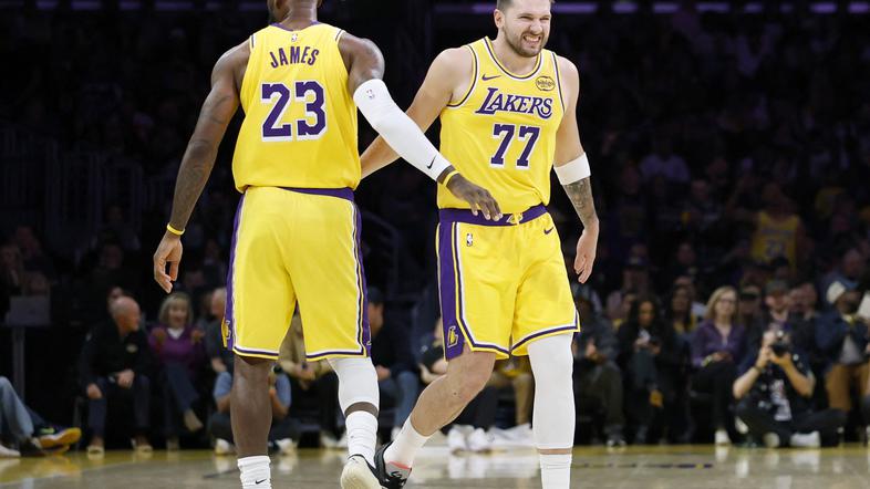 LeBron James Luka Dončić