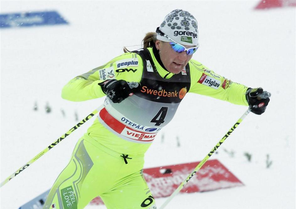 Ker je prehitela Follisovo, je Majdičeva pred zadnjim sprintom v Stockholmu prev