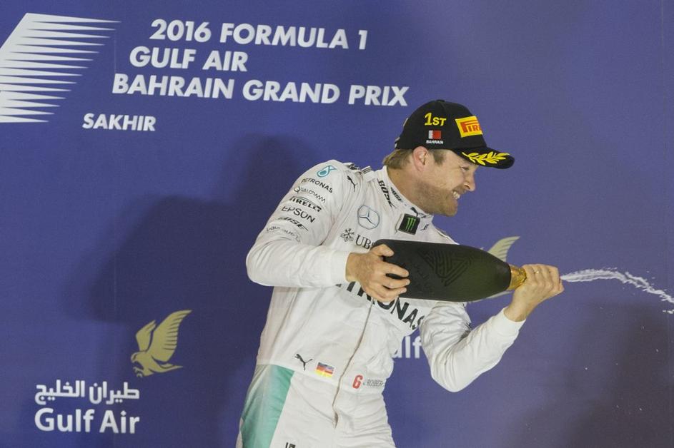 Nico Rosberg VN Bahrajna