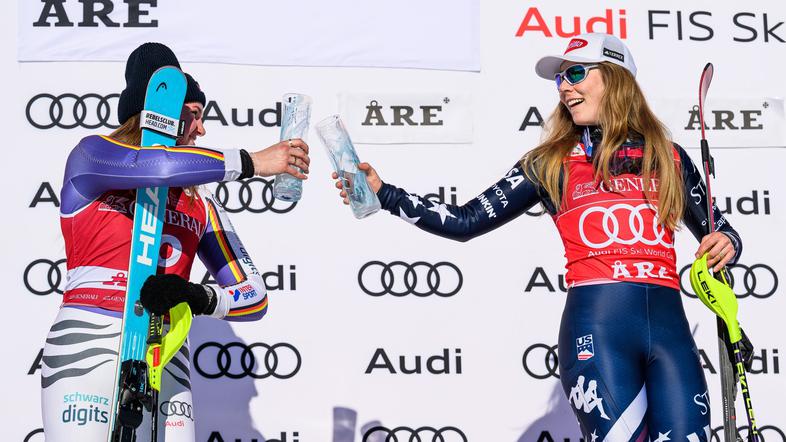 Emma Aicher in Mikaela Shiffrin