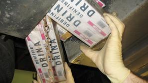 Zasežene cigarete niso odšle v uničenje. (Foto: Carinska uprava RS)