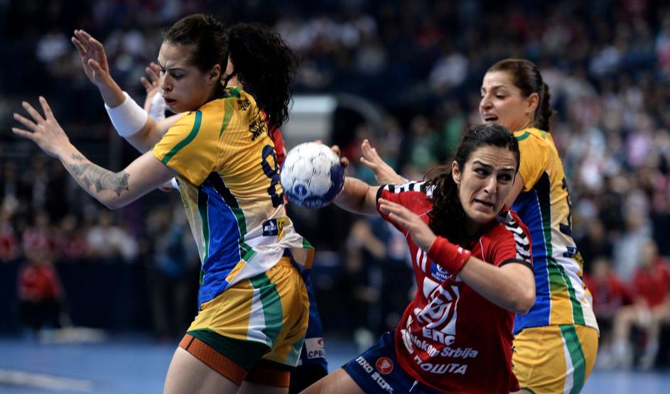 finale Srbija Brazilija SP v rokometu ženske