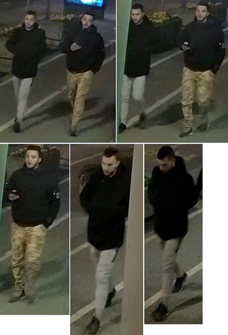 Moška, ki sta poškodovala gostilno Rožmarin v Mariboru | Avtor: PU Maribor