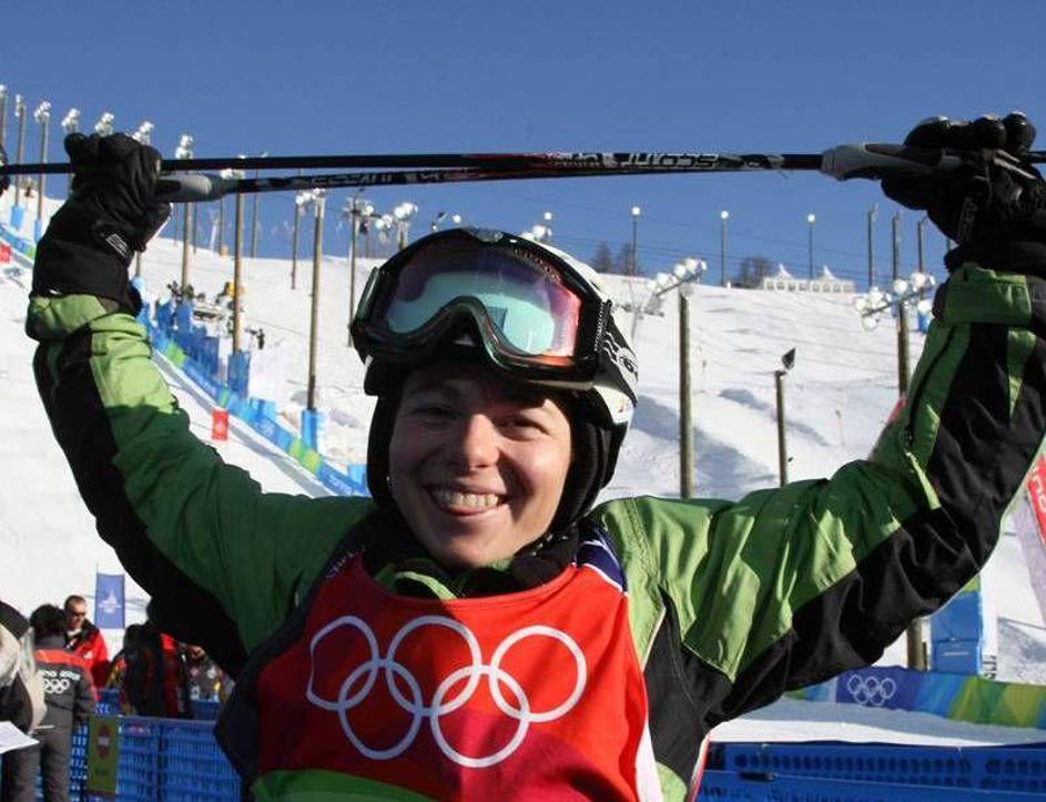 Nina Bednarik je prehitela le Slovakinjo in ostala brez finala na 26. mestu. (Fo