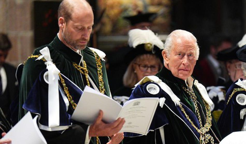 William z načrti glede Diane ujezil kralja Karla