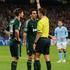 Rocchi Alonso Arbeloa rdeči karton Manchester City Real Madrid Liga prvakov