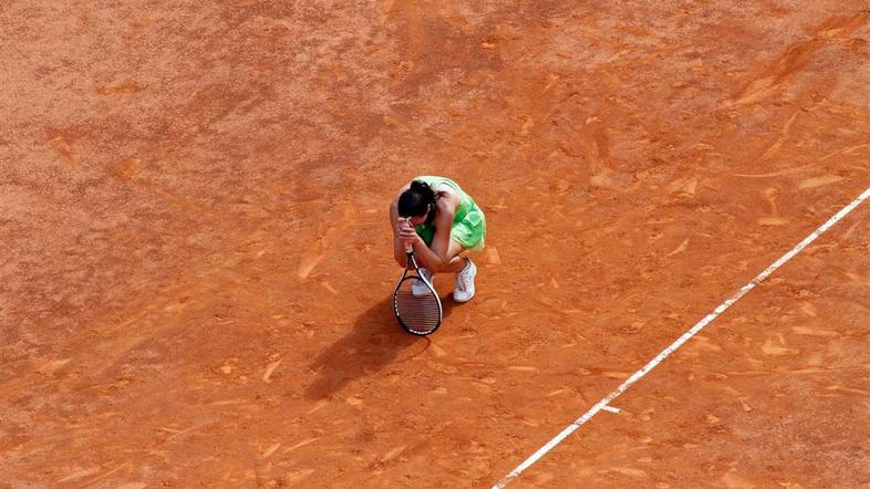 V finalu Rima je Jankovićevo presenetila Martinez Sanchezova. (Foto: Reuters)