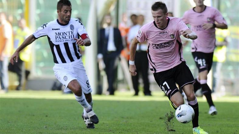 Iličić Vergassola Palermo Siena Serie A Italija liga prvenstvo