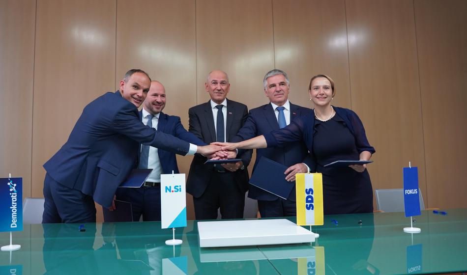 Uradno: Koalicijska pogodba je podpisana!