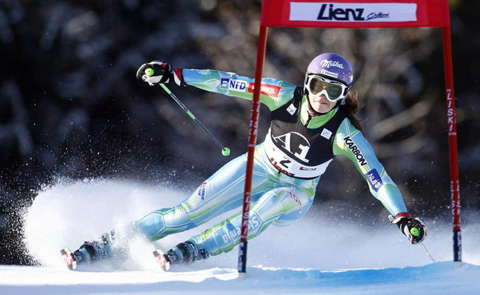 Lienz veleslalom Tina Maze 2009