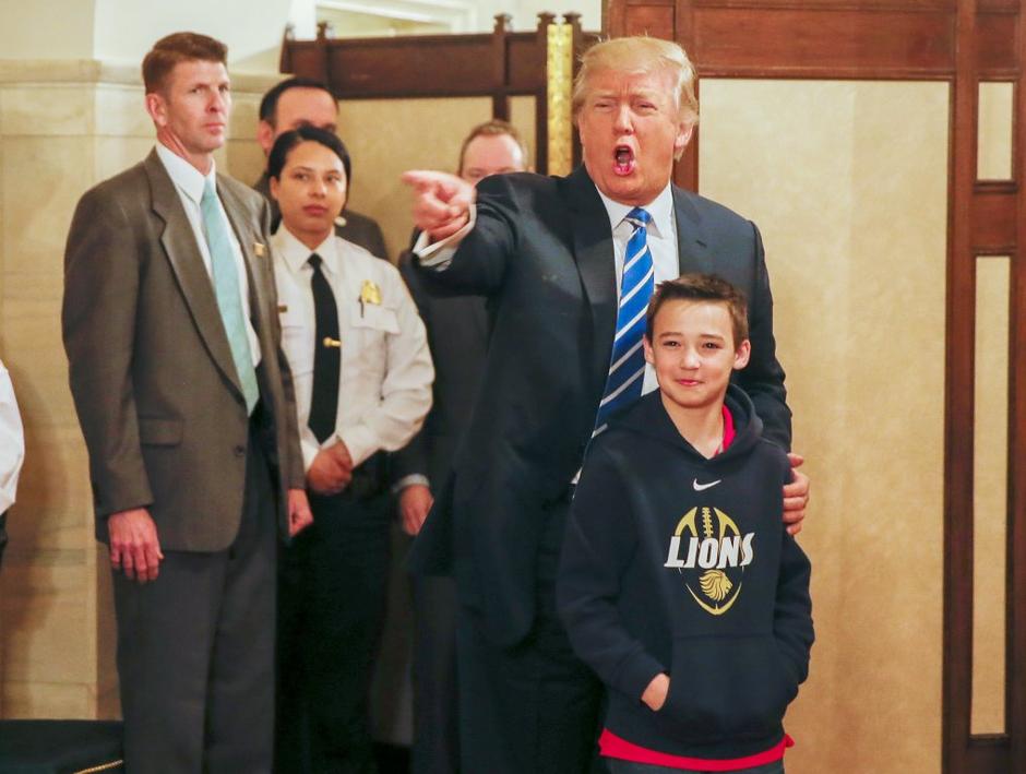 Donald Trump, obisk Bele hiše | Avtor: EPA