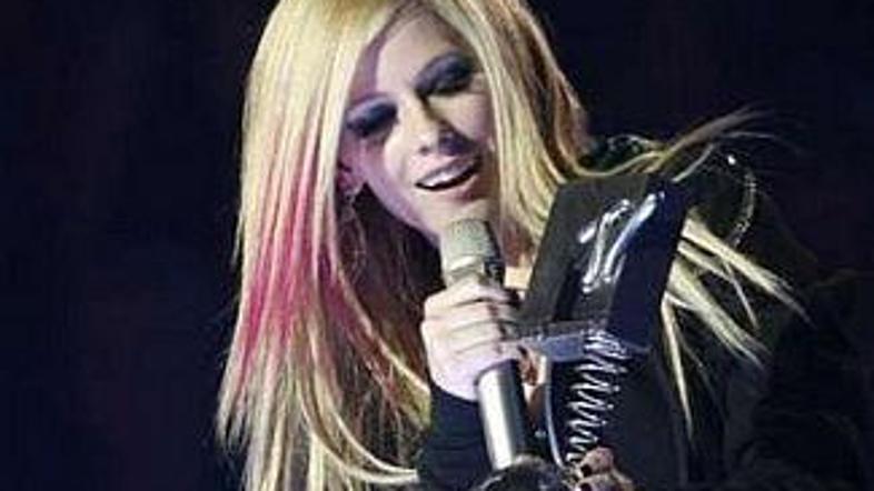 Avril je imela največ razlogov za slavje, saj je premagala vročega favorita Just