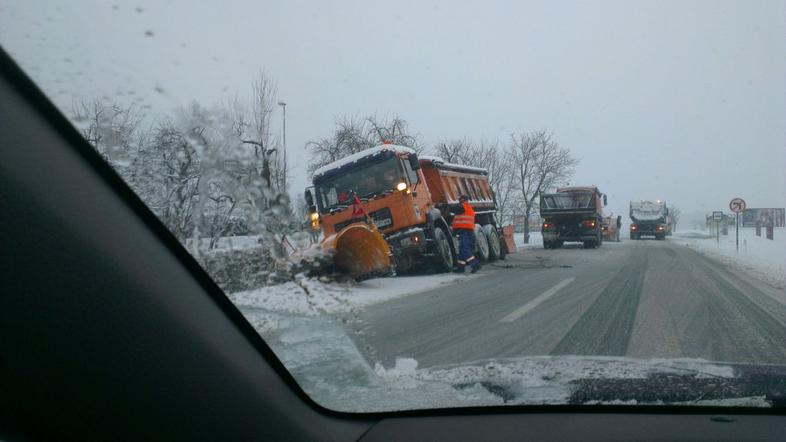 Zdrs vozila cestnega podjetja