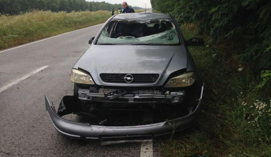 Zmečkana opel astra | Avtor: 24sata