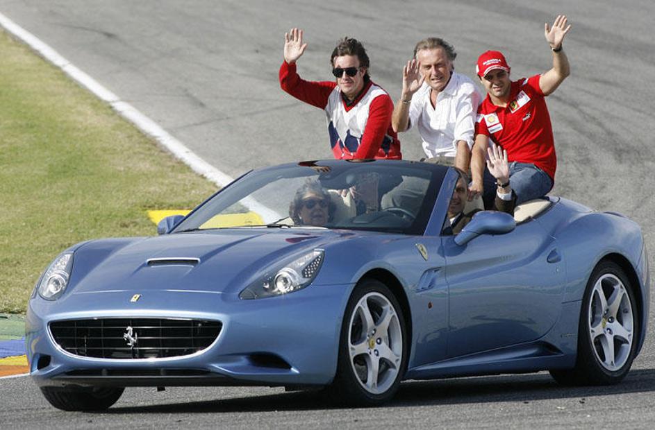 Alonso, Domenicali in Massa so se zapeljali po stezi Ricardo Tormo. Foto: Reuter